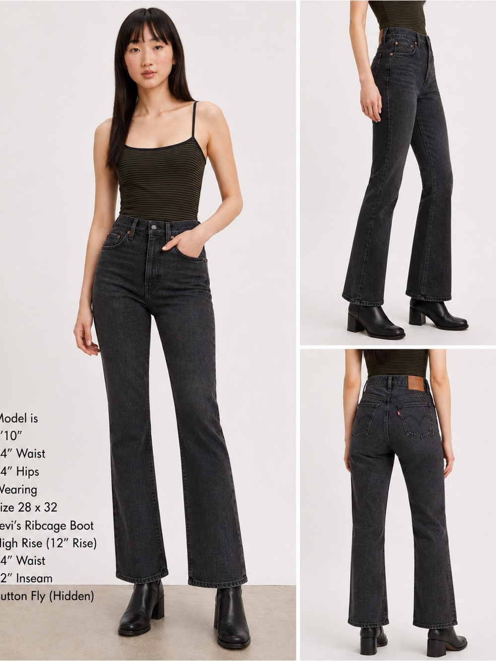 Levi’s Ribcage Bootcut jeans size 28x30